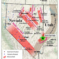 Gold Springs in Mining-Friendly Nevada and Utah